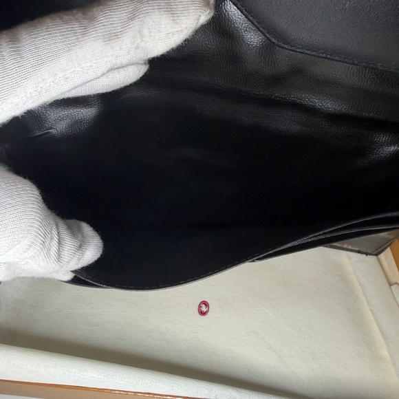 Authentic black Christian Dior Black Calfskin unisex Wallet with COA. - Picture 6 of 17